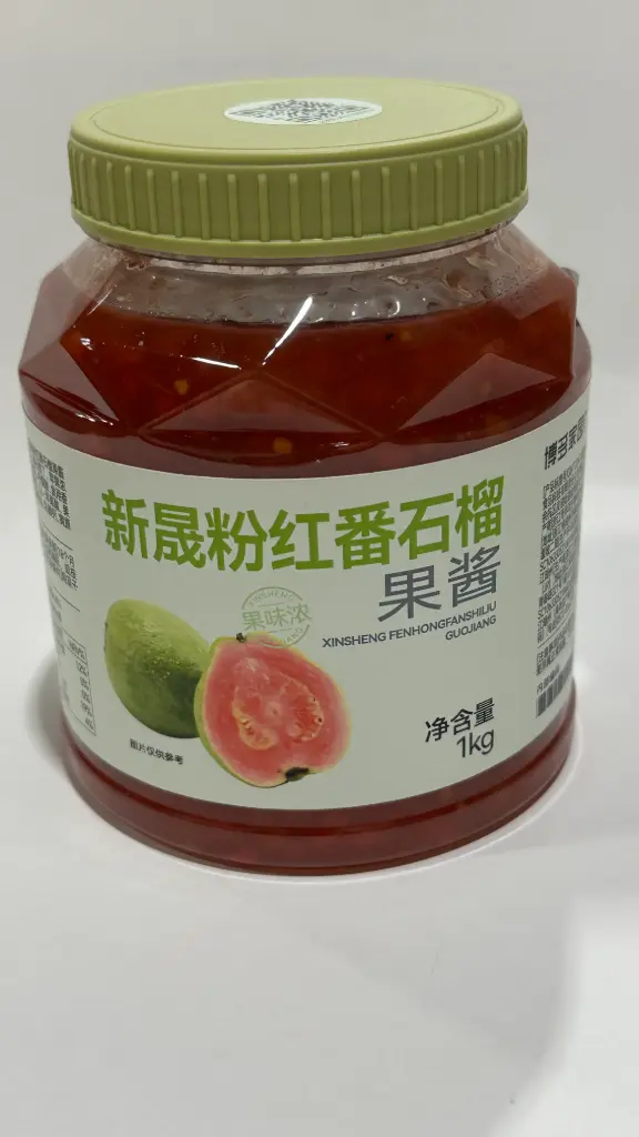 [130300094] XINSHENG PINK GUAVA JAM 新晟粉红番石榴（博多家园) | 1kg x 12 jars / Carton 