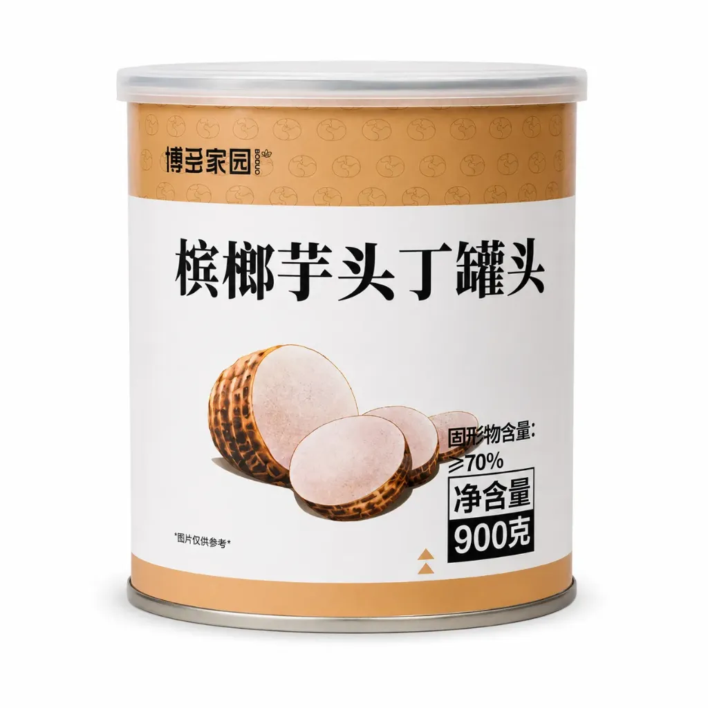 [131900027] CANNED TARO |槟榔芋头丁罐头 | 900g × 12 cans / Carton 
