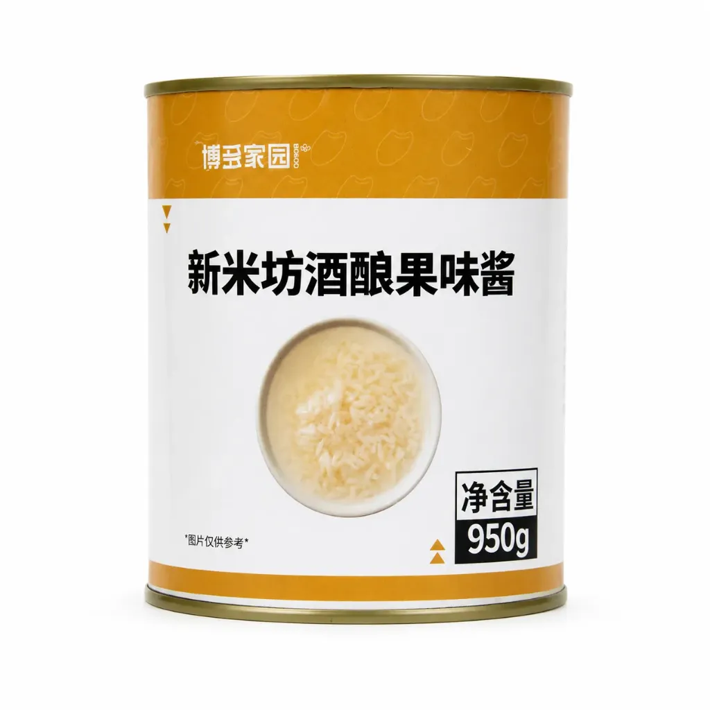 [131900251] CANNED FERMENTED RICE FRUIT新米坊酒酿果味酱罐头（博多家园) | 950g x 12 jars / Carton