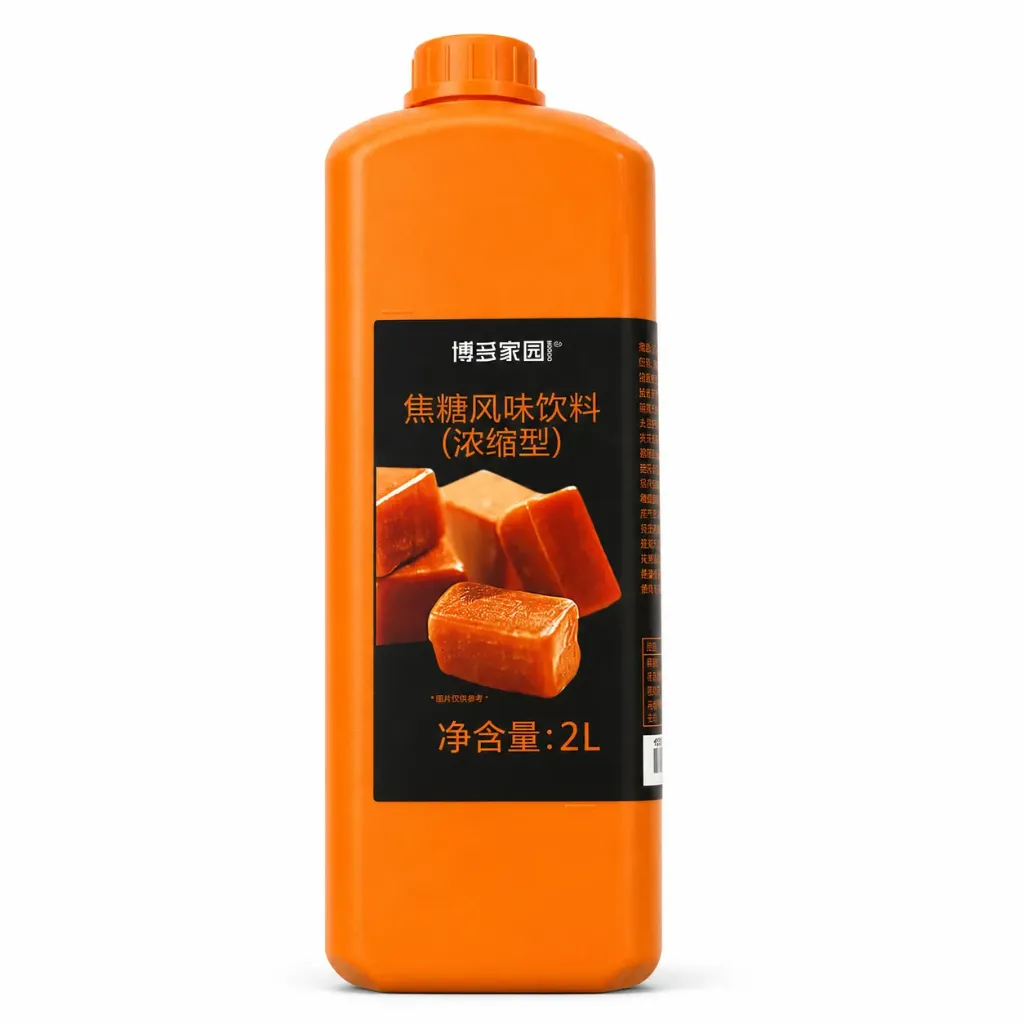 [130100050] CARAMEL FLAVORED SYRUP 焦糖风味饮料 | 2L × 8 bottles / Carton