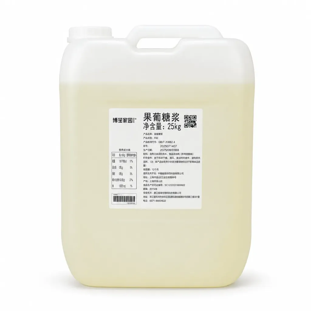 GLUCOSE-FRUCTOSE SYRUP F60 果葡糖浆 F60 | 25kg