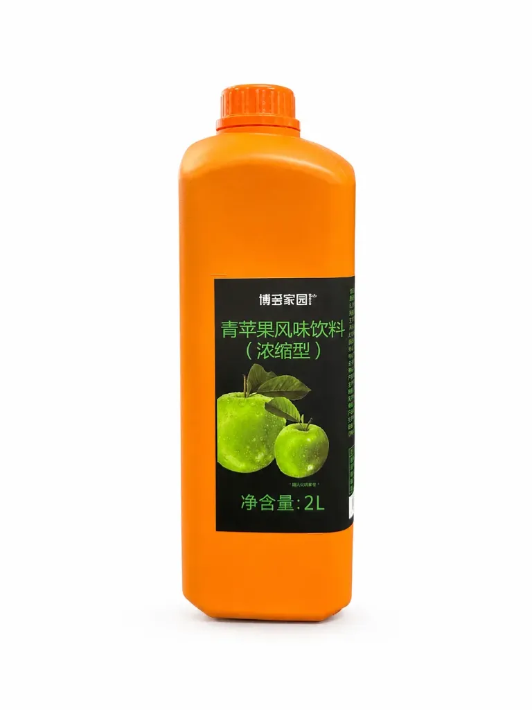 [130100019] GREEN APPLE FLAVORED SYRUP 青苹果风味饮料 | 8 bottles / Carton