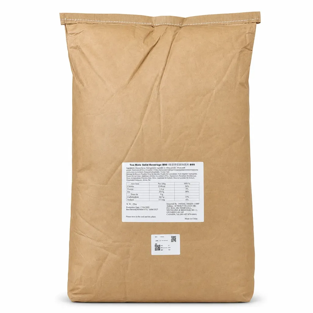 [130400009] NON DAIRY CREAMER B90  奶茶伴侣固体饮料B90 棕 | 25kg
