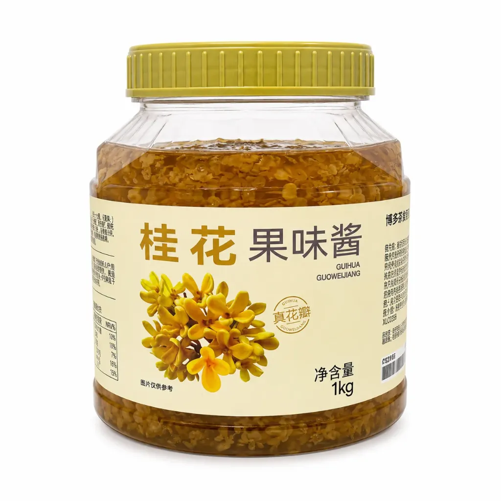 [130300005] OSMANTHUS JAM 桂花果味酱 | 1kg x 12 jars / Carton