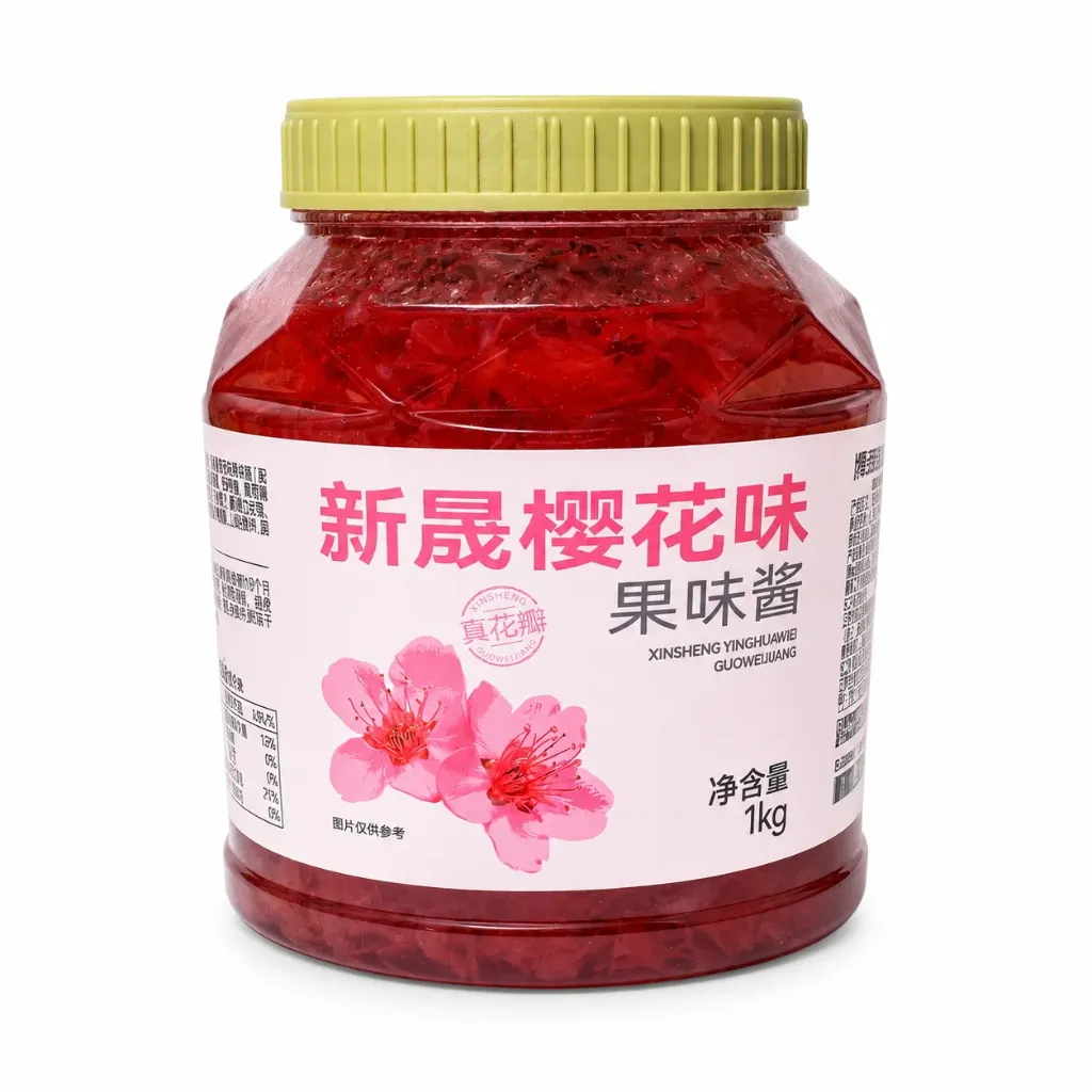 [130300098] SAKURA JAM 新晟樱花味果味酱（博多家园） | 1kg x 12 jars / Carton