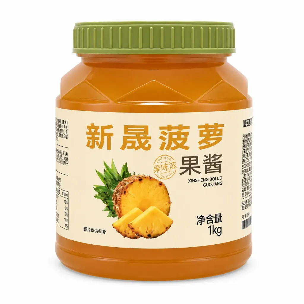 [130300093] XINSHENG PINEAPPLE JAM 新晟菠萝果酱（博多家园） | 1kg x 12 jars / Carton